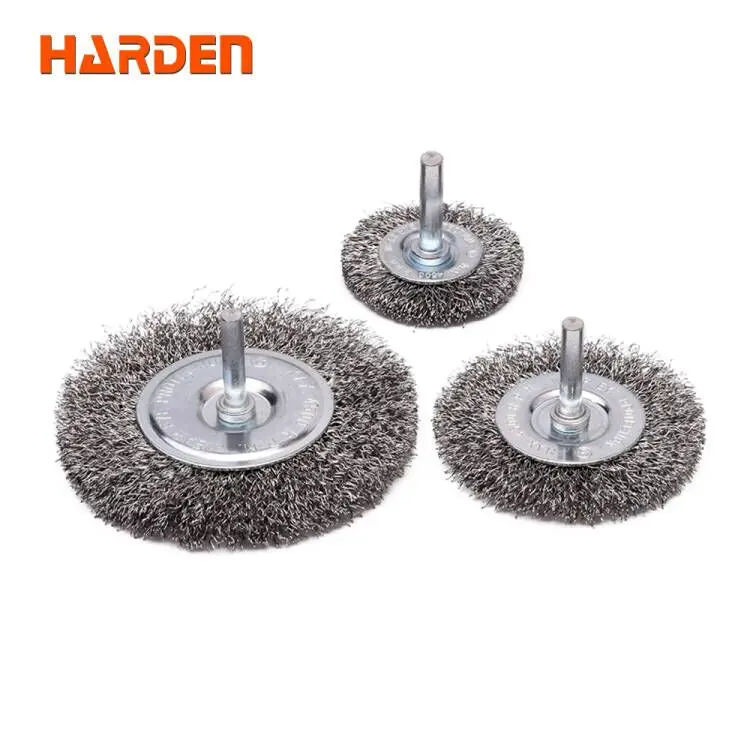 100 Mm Hardened Circular Wire Brush For Angle Grinder – Shank Mount 1