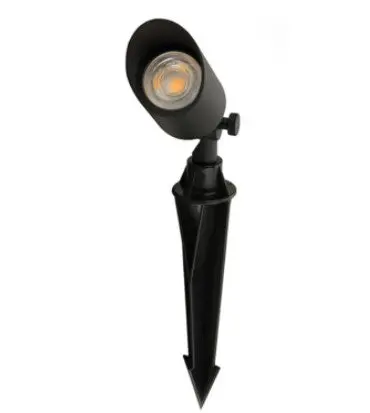 10W Outdoor Garden Spot Light With Ground Stake – Ip65 Rated, 2700K Warm White, Osram Gu10 Bulb 1