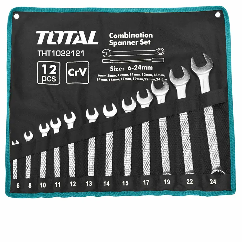 12-Piece Combination Wrench Set, Metric & Sae – Tht1022121 1