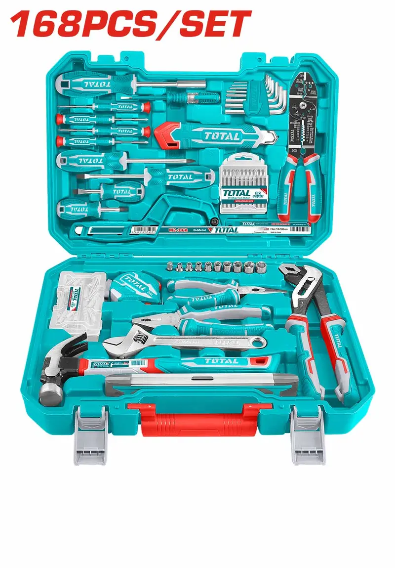 168-Piece General Purpose Hand Tool Assortment – Thkthp21686 1
