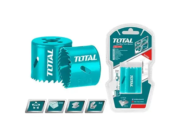 35Mm Hss Bi-Metal Hole Saw – Total Tac410351 1