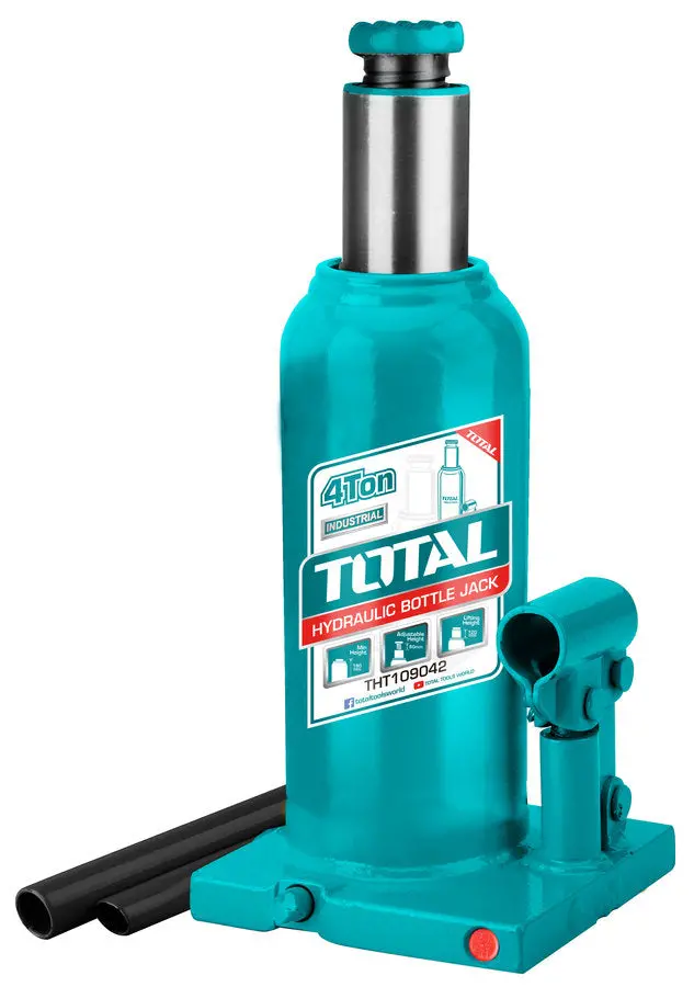 4-Ton Hydraulic Bottle Jack – Total Tht109042 1