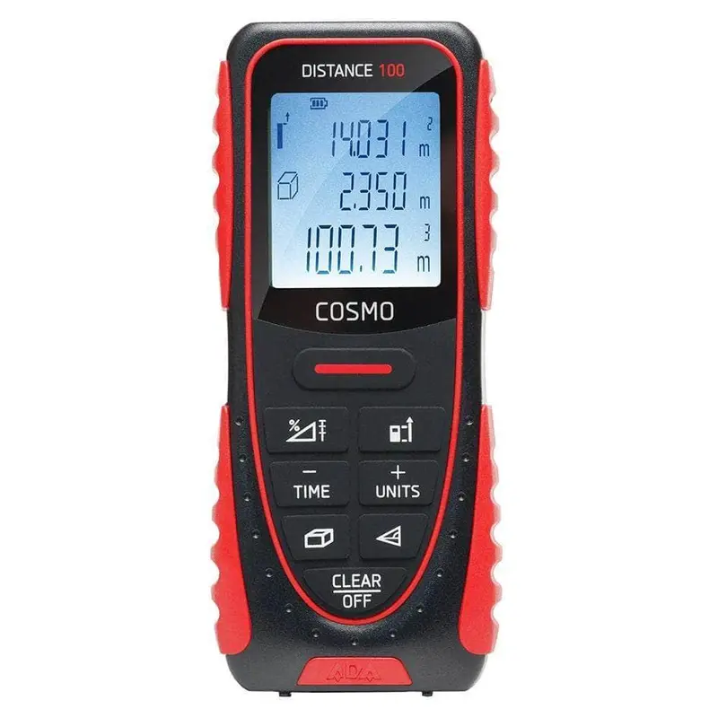 Ada Ada00412 Cosmo Laser Distance Measurer — 100M Range, Backlit Display 1
