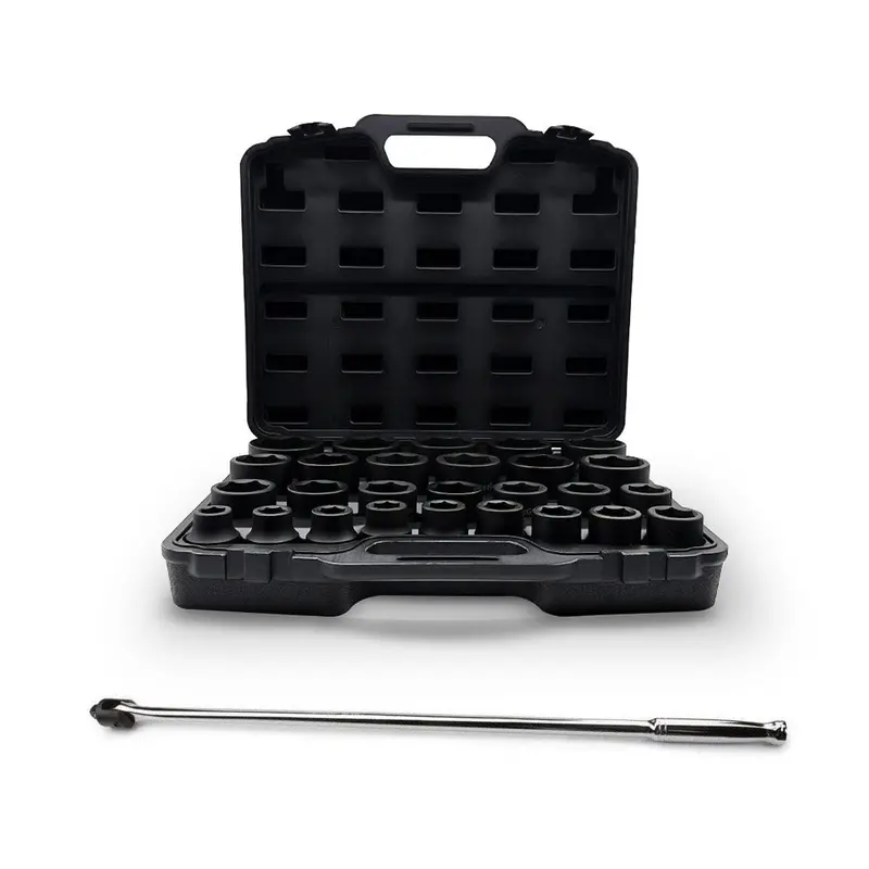 Auzgrip 27-Piece 3/4" Drive Impact Socket Set With 1000Mm Breaker Bar (A86605 + A67310) 1