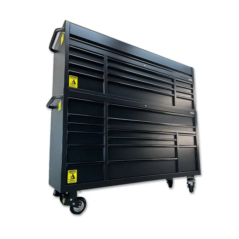 Auzgrip A10010 Heavy-Duty Tool Storage Cabinet – 72" 26-Drawer Roller Chest With Locking Casters 1