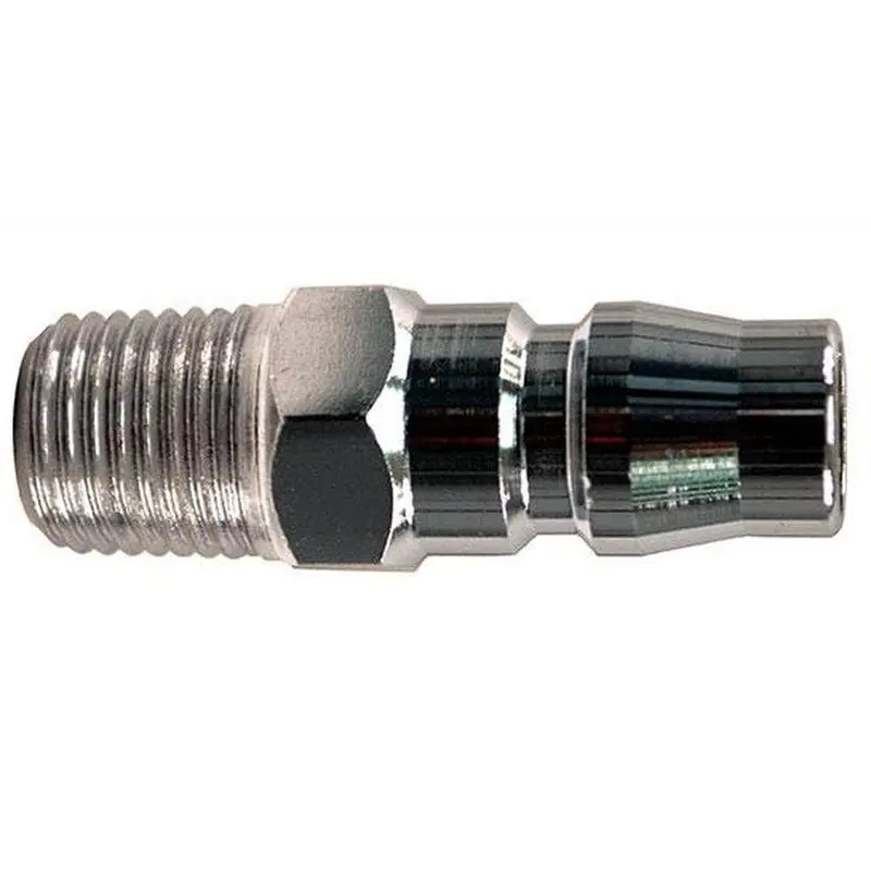 Auzgrip A10235 Nitto-Style 1/4" Male Plug Coupling For Compressed Air Lines 1