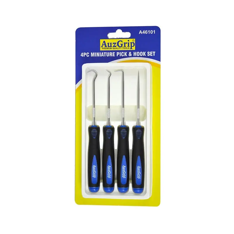 Auzgrip A46101 4-Piece Miniature Hook And Pick Tool Set 1