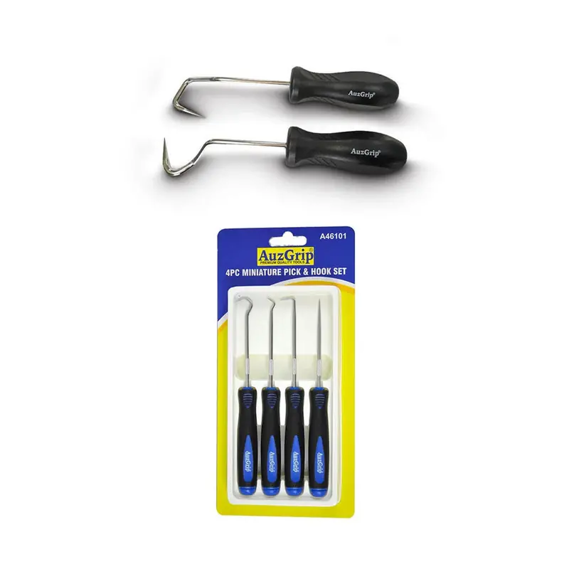 Auzgrip A46101 Precision Pick & Hook Set + A46115 Specialty Hose Removal Hook Kit 1