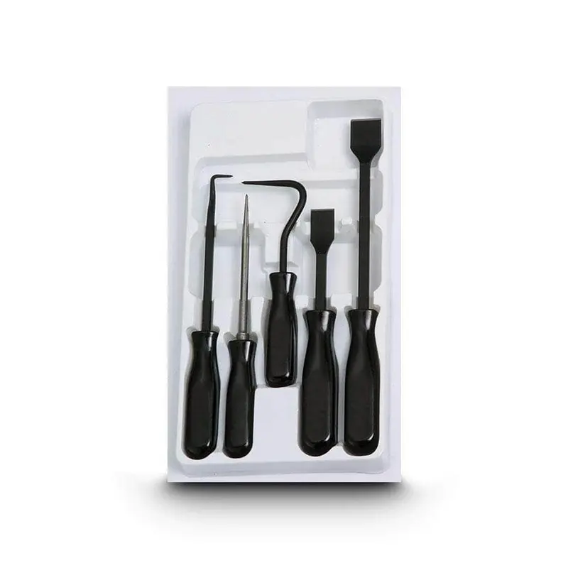 Auzgrip A46110 Heavy-Duty Pick & Hook Set With Scraper – 5-Piece Mechanic’S Kit 1