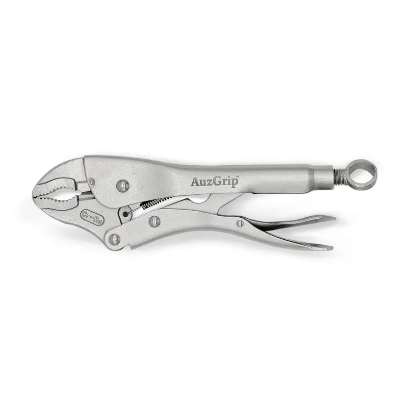 Auzgrip A56040 Curved-Jaw Locking Pliers – 250Mm Ergonomic Grip Tool 1