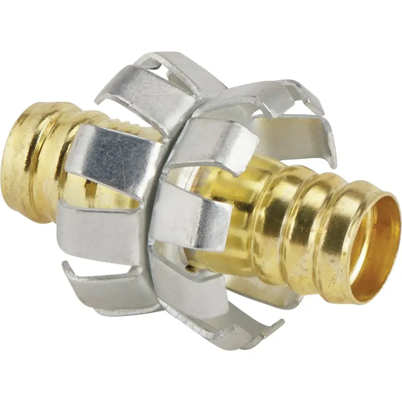 Best Garden Brass Hose Repair Mender – 5/8-Inch Diameter, Durable Mid-Hose Fix 1