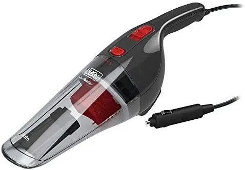 Black & Decker 12V Cordless Car Vacuum – 5-Meter Power Cable 1