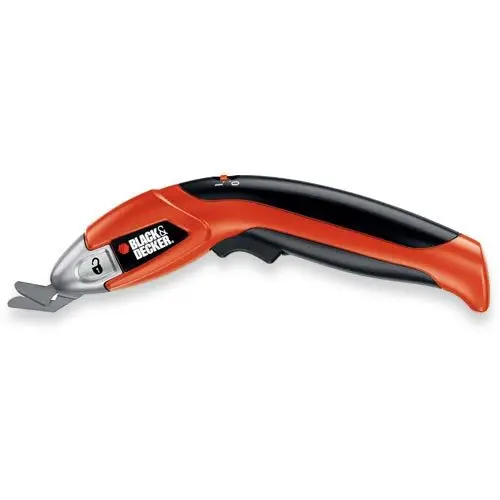 Black & Decker 3.6V Cordless Power Scissors – Lightweight Cutting Tool 1