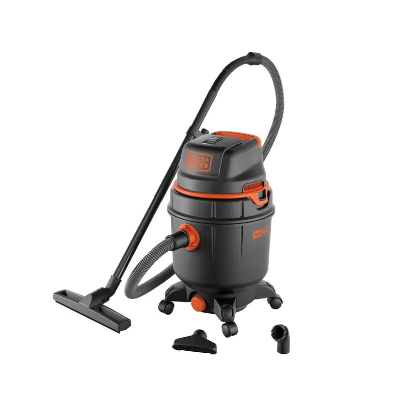 Black+Decker 30L Wet/Dry Vacuum Cleaner – Heavy-Duty Plastic Body 1