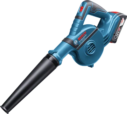 Bosch Gbl18V-120+4As Professional Cordless Blower – 18V High-Airflow Tool With Dual Batteries 1