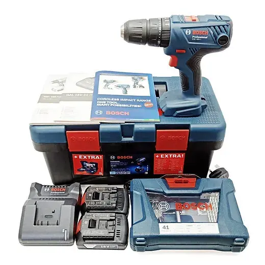 Bosch Gsb 180-Li 18V Cordless Impact Drill – Brushless Motor, Compact Design 1