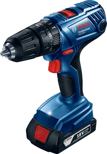 Bosch Gsb180-Li Professional Cordless Impact Drill – 18V Sds Quick-Change System & Spare Battery 1
