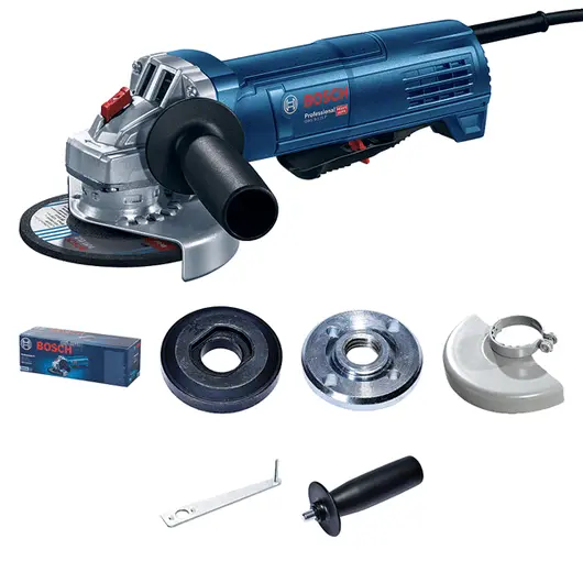 Bosch Gws9-100P Professional Angle Grinder – 125Mm Disc, 450W Motor, Paddle Switch Design 1