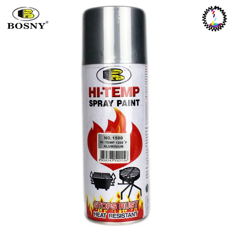 Bosny High-Temperature Aluminum Spray Paint No. 1500 1