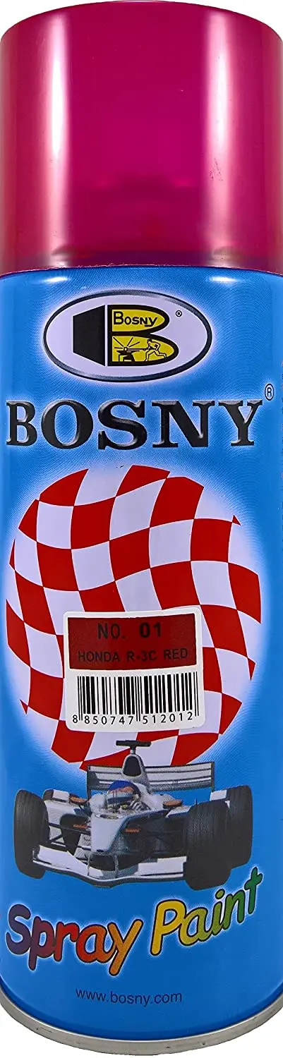 Bosny Honda Red Oem-Match Paint – Color No. 01 1