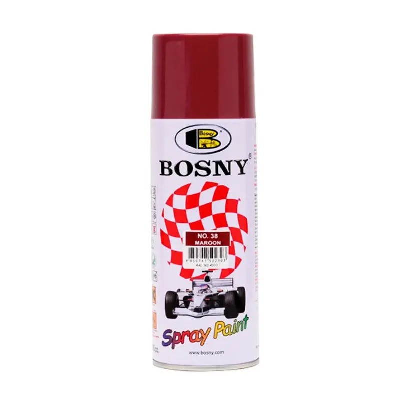 Bosny Maroon Spray Paint No. 38 1