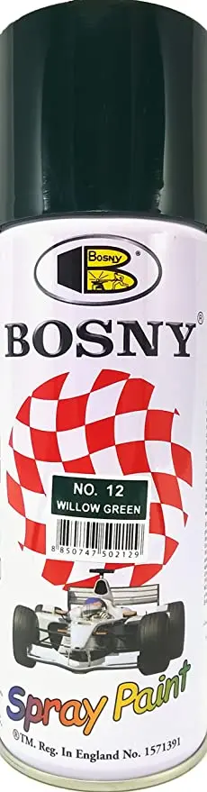 Bosny Willow Green Enamel Paint – Tone No. 12 1