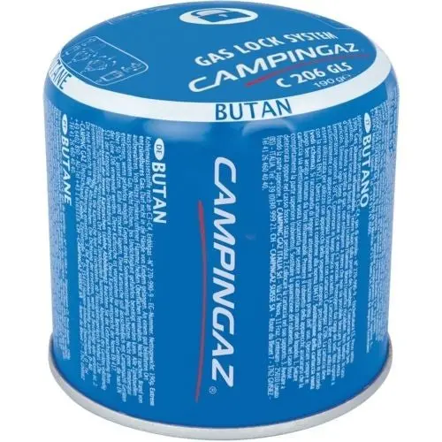 C206 Piercing Camping Gas Canister – 190G, Coleman® Brand, Made In France 1
