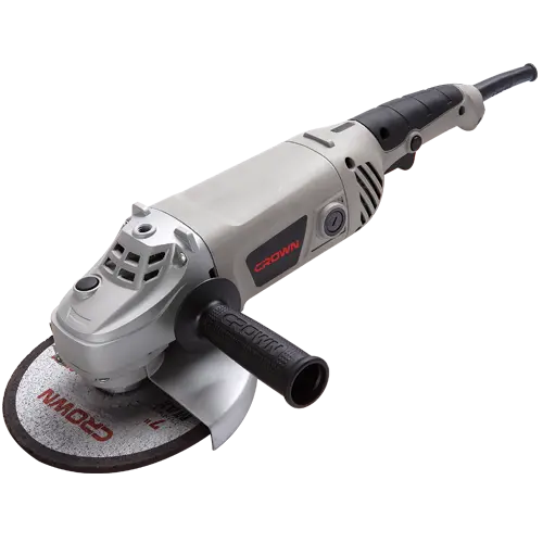 Crown 180 Mm (7") Compact Angle Grinder – 1300 W 1