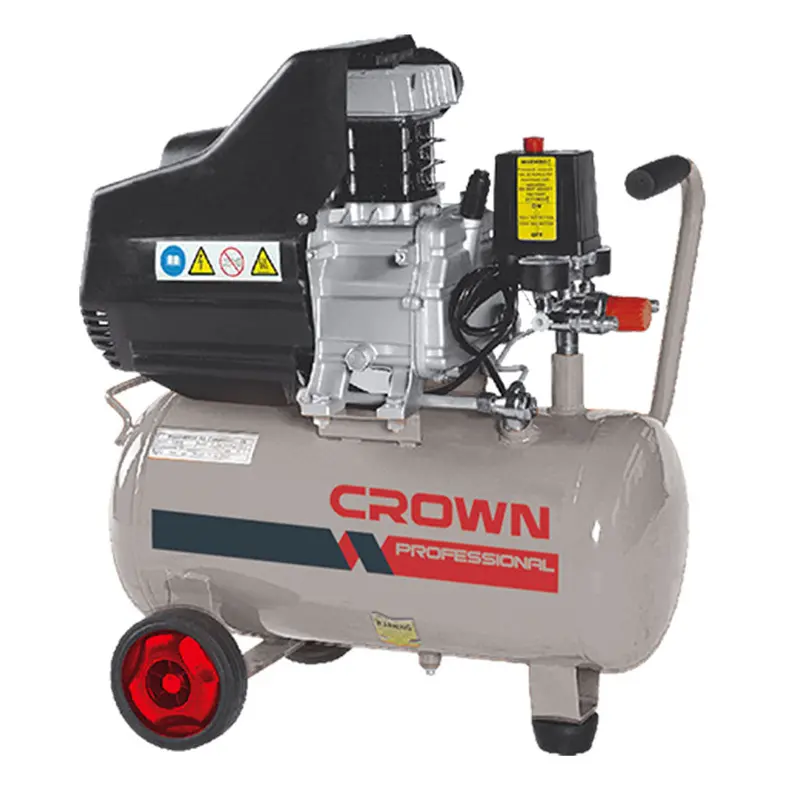 Crown 2Hp Portable Air Compressor – 135 L/Min, 50L Tank 1