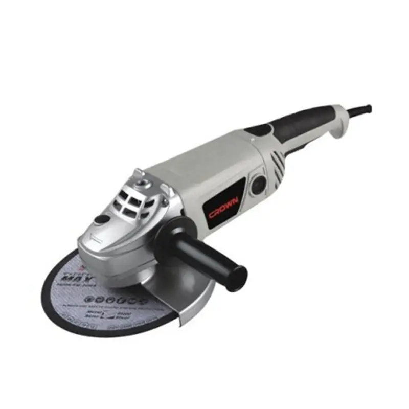 Crown 9-Inch (230Mm) Professional Angle Grinder – 2500W Performance Model 1