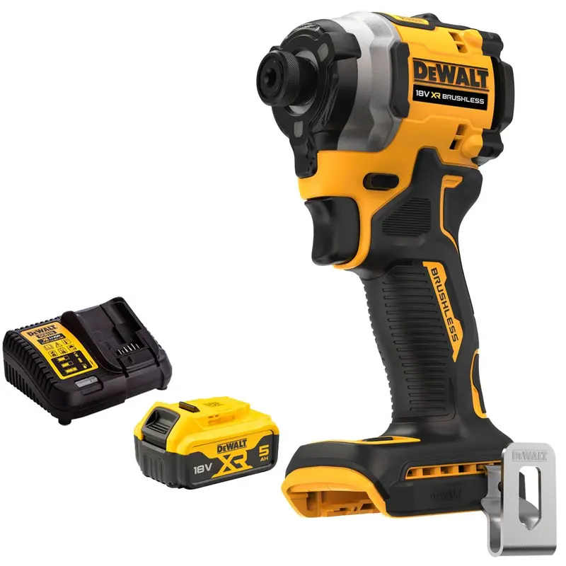 Dewalt Dcf850N 18V Xr Brushless Impact Driver Bundle – 5.0Ah Battery & Charger 1
