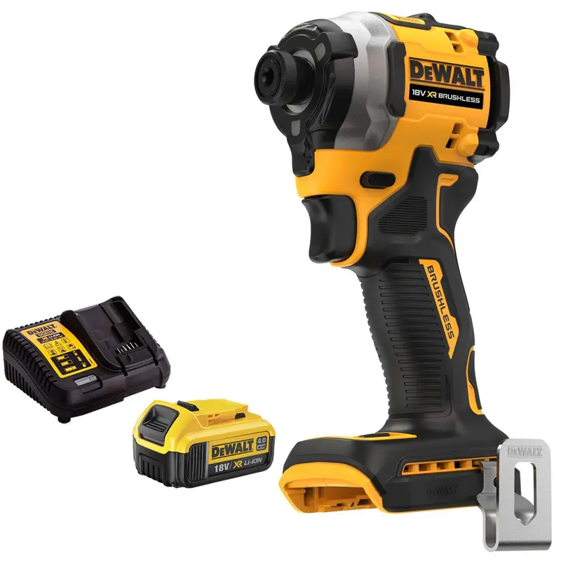Dewalt Dcf850N 18V Xr Brushless Impact Driver Kit – 4.0Ah Battery & Charger 1
