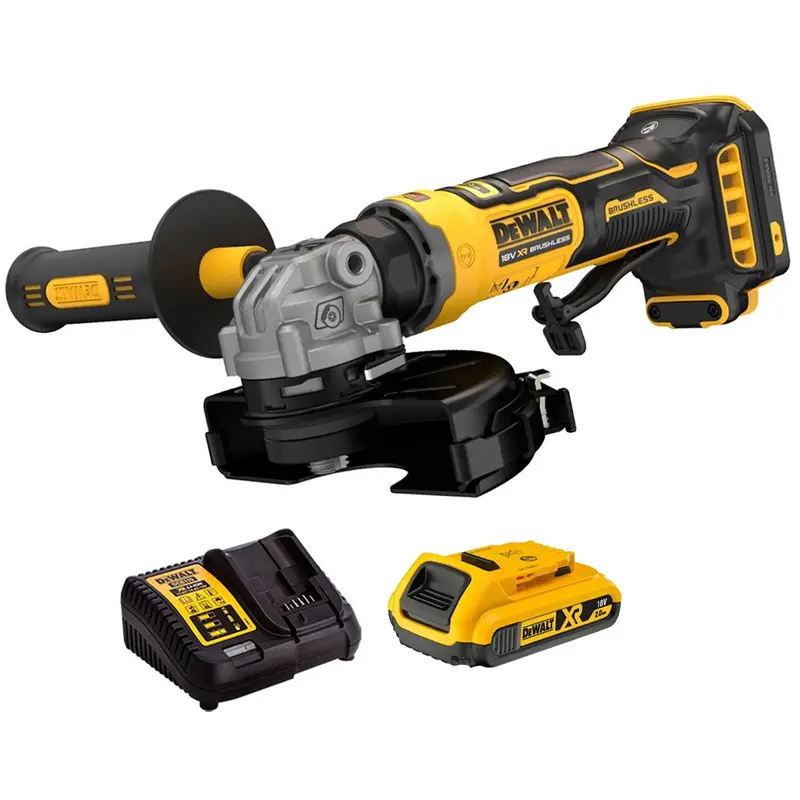 Dewalt Dcg404N-Xj 18V Xr Brushless Angle Grinder Kit – 2.0Ah Battery & Charger 1