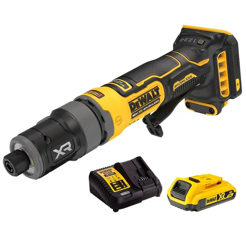 Dewalt Dcg420N-Xj 18V Xr Brushless Compact Die Grinder – 2.0Ah Battery & Charger 1