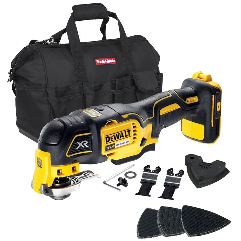 Dewalt Dcs355N 18V Xr Brushless Oscillating Multi-Tool With Heavy-Duty Carry Bag 1