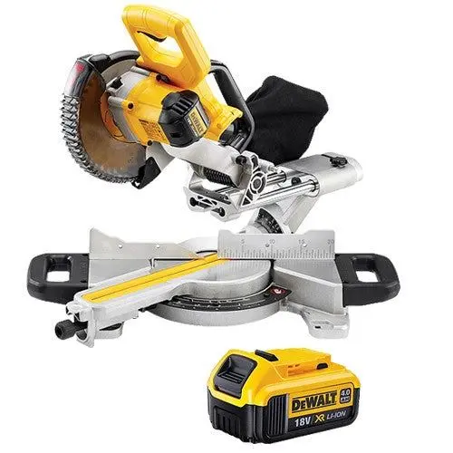 Dewalt Dcs365N 18V Xr Slide Mitre Saw (Single-Battery Version) – 184Mm, Xps Alignment System 1