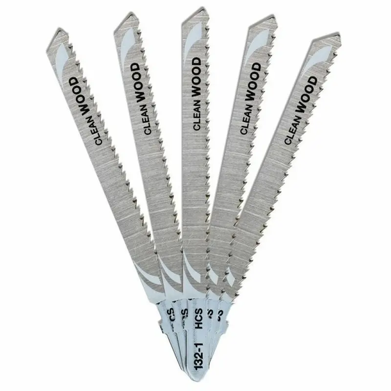 Dewalt Dt2053-Qz — 100Mm T-Shank Hcs Jigsaw Blades For Wood (5-Pack), Ideal For Beginners 1