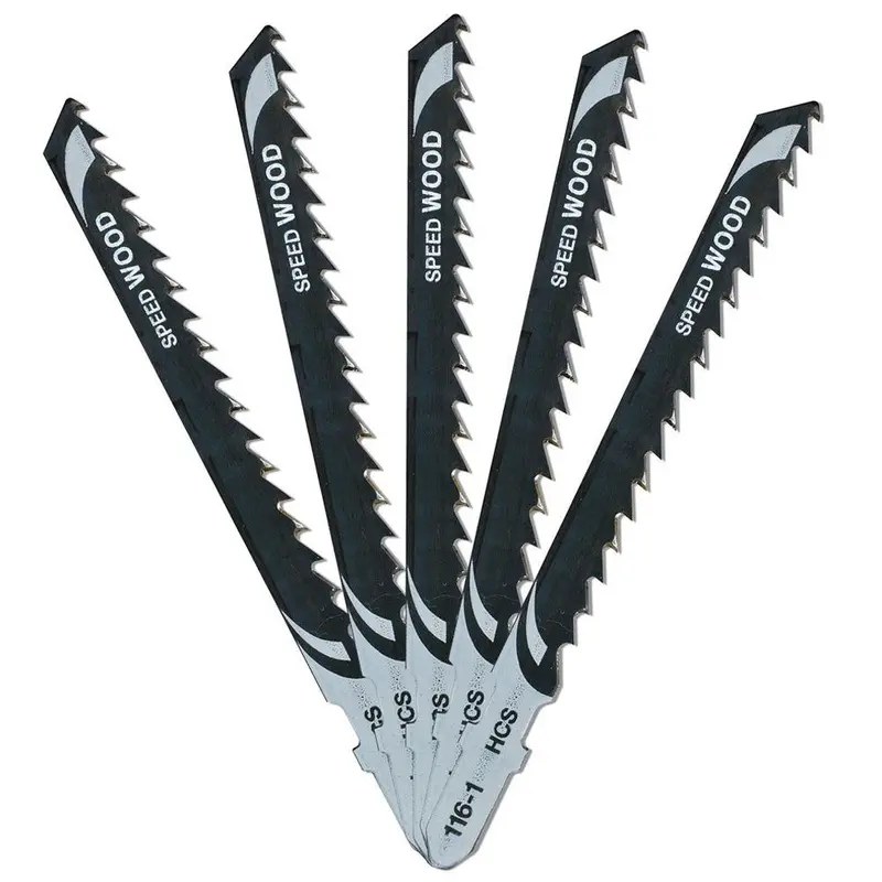 Dewalt Dt2166-Qz — 100Mm T-Shank Hcs Scroller Jigsaw Blades (5-Pack) For Intricate Scrollwork 1