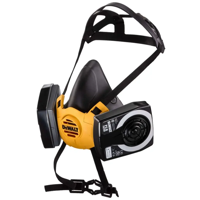 Dewalt Dxir1Hmla2P3 Lightweight Half-Face Respirator – A2/P3 Filter Compatible, Large Size 1