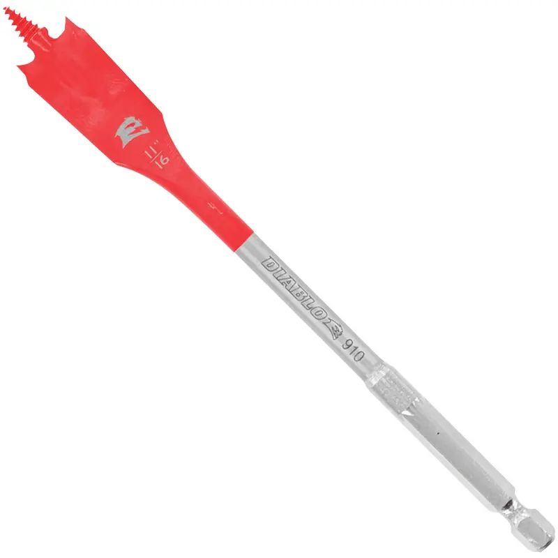 Diablo Speedemon Spade Bit – 11/16-Inch Diameter X 6-Inch Length 1
