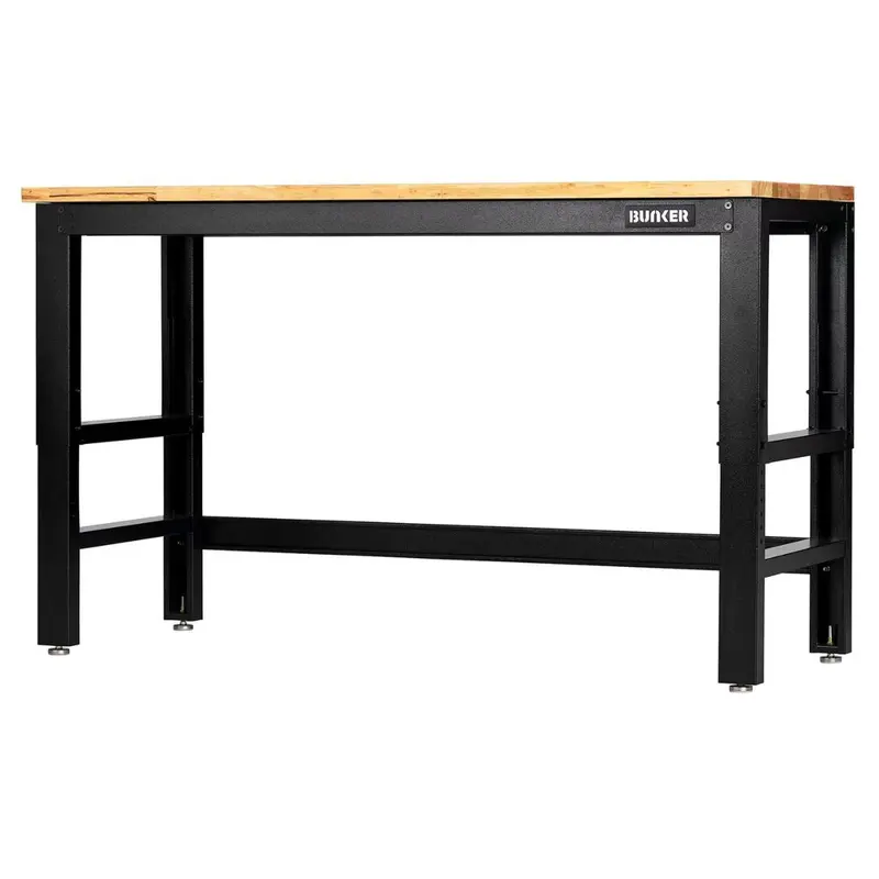 Draper B300-Wb61W Bunker Workbench – 1550Mm Robust Bench With Premium Hardwood Surface (Ref: 28089) 1