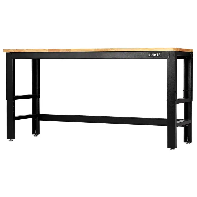 Draper B300-Wb72W Bunker Workbench – 1830Mm Heavy-Duty Unit With Solid Hardwood Worktop (Ref: 28091) 1