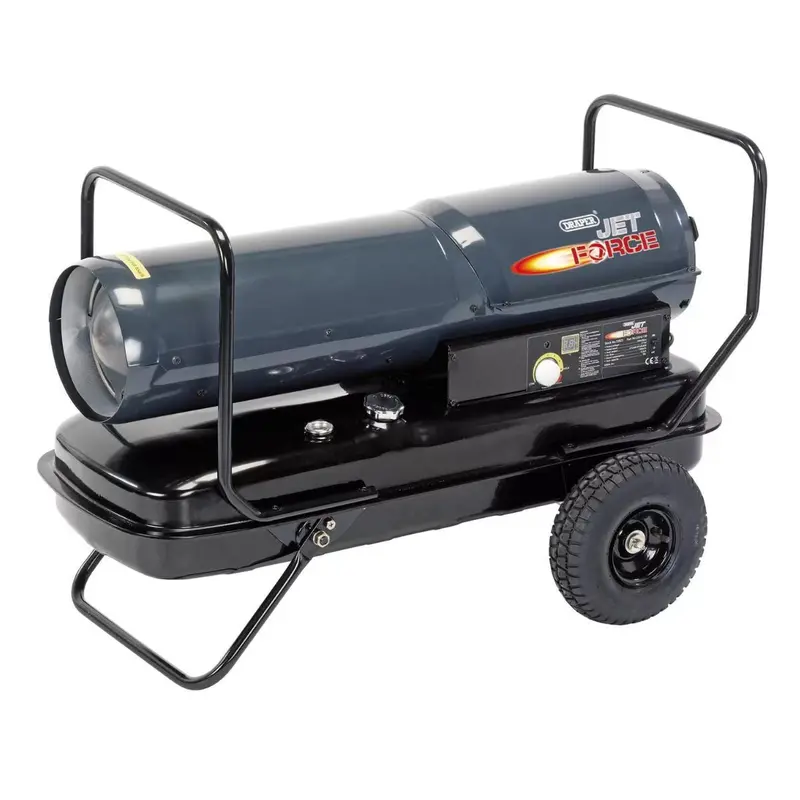 Draper Dsh2150 Jet Force Multi-Fuel Heater – Diesel/Kerosene/Paraffin – 62Kw Output – 53925 1