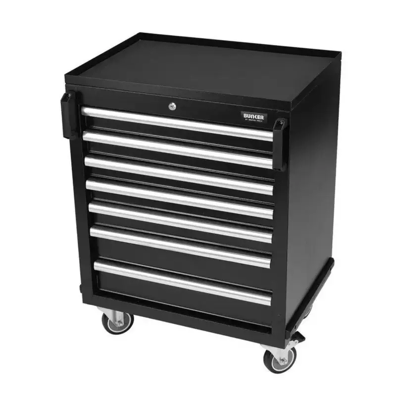 Draper Ms400-7T Bunker 7-Drawer Rolling Tool Cabinet – 646Mm 1