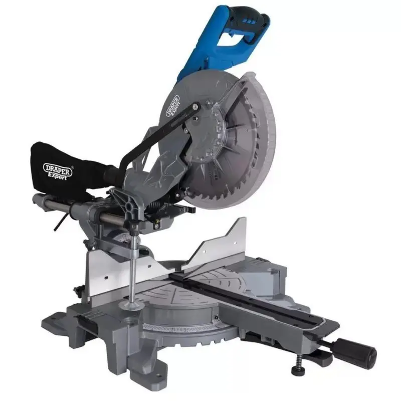 Draper Sms255E Double-Bevel Sliding Mitre Saw – 255Mm, 2000W, 230V Professional Accuracy 1