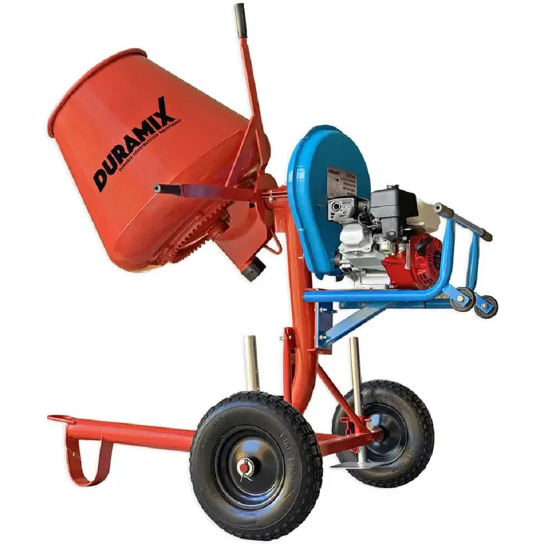 Duramix Dmbm35Honda 100L Petrol Cement Mixer – Honda Gx120 Engine, 3.5 Cu Ft Capacity 1