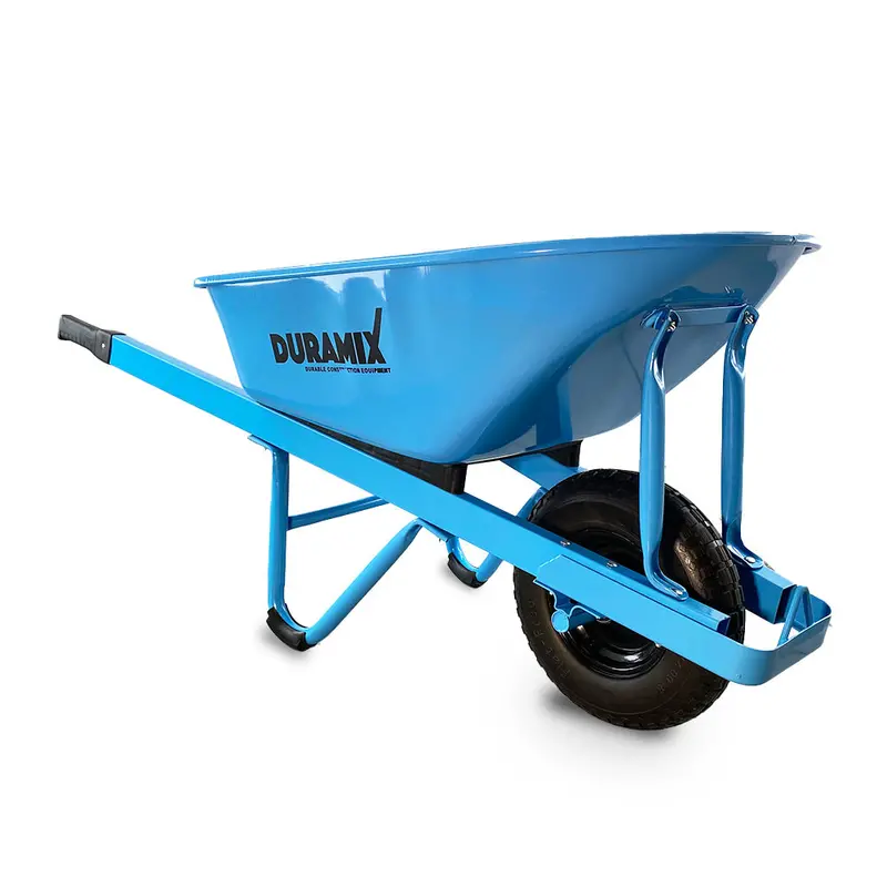 Duramix Dmcst100Ff – 100L Professional Steel Contractors Wheelbarrow (180Kg Load Rating) 1