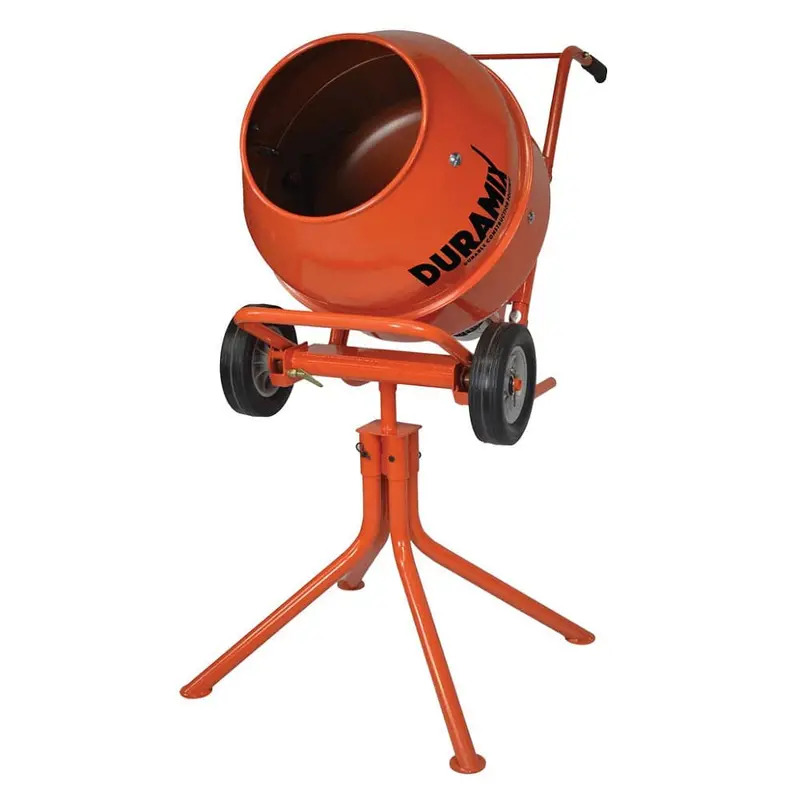 Duramix Dmhm22 – 85L Portable Electric Cement Mixer (370W, 3.5 Cu Ft) With Integrated Stand 1