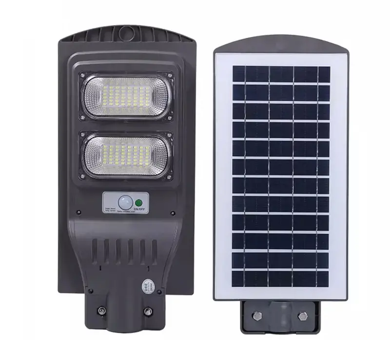 Econo Series Solar Outdoor Light – 40W Energy-Efficient Sensor Model 1