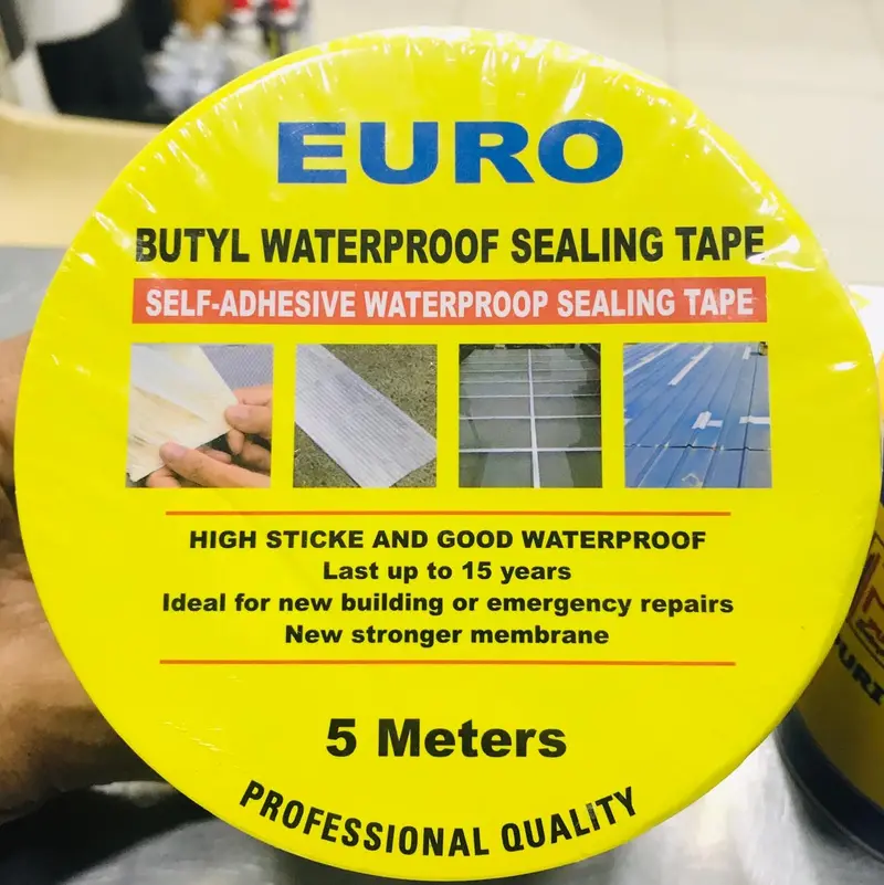 Euro Butyl Rubber Waterproof Sealing Tape – Self-Fusing, Uv-Resistant, All-Weather Repair Tape 1